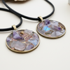 Amethyst Moonstone Orgonite Necklace Orgone Pendant Choker
