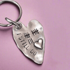  13 Tally Mark Keyring Husband Wife Gifts 13th Anniversary 13 Years Love Heart Keychain I Still Do