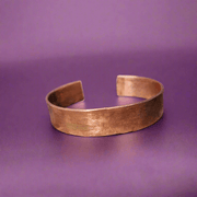 Solid Copper Bangle Hand Crafted Jewellery Handmade Boho Hippie Cuff Bracelet