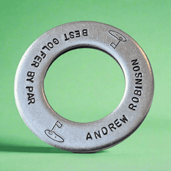 Personalised Golf Ball Marker GIFTS For Dad Grandad Husband Christmas Boyfriend