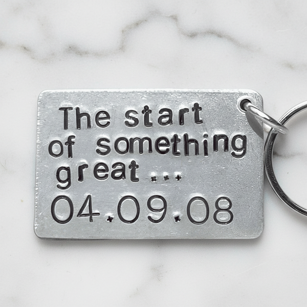 Anniversary Keychain