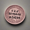 Lucky Penny Personalised Copper 22nd Wedding Anniversary Gifts Husband Wife 22 Years Stamped