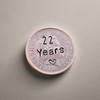 Lucky Penny Personalised Coin Copper 22nd Wedding Anniversary Gifts Husband Wife