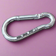 18 Years Tally Mark Keyring 18th Wedding Anniversary Gifts Personalised Caribiner Husband Wife Keychain