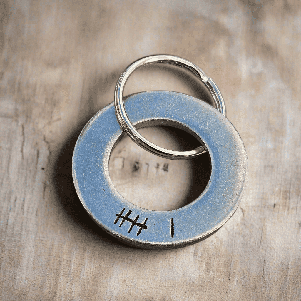 6th Anniversary Gifts For Men Her Personalised Gift Husband Wife Keychain