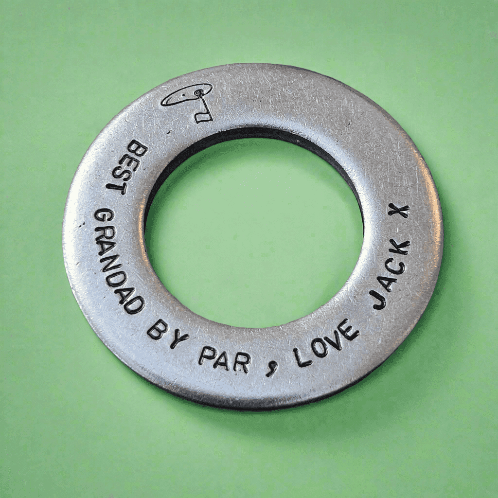 Personalised Golf Ball Marker GIFTS For Dad Grandad Husband Christmas Fathers Day Boyfriend Daddy