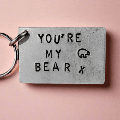 You're My Bear Gifts For Boyfriend Husband Keychain
