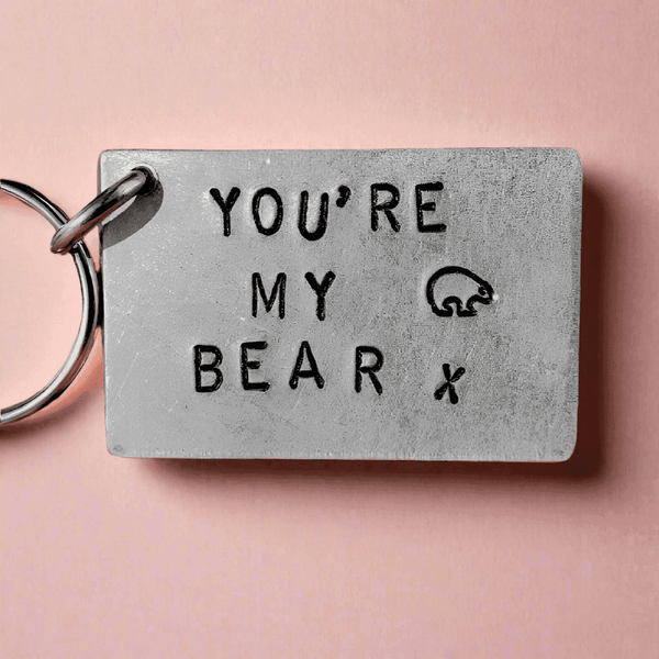You're My Bear Gifts For Boyfriend Husband Keychain