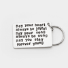 Bob Dylan Forever Young Lyrics Keyring Keychain Birthday Gifts