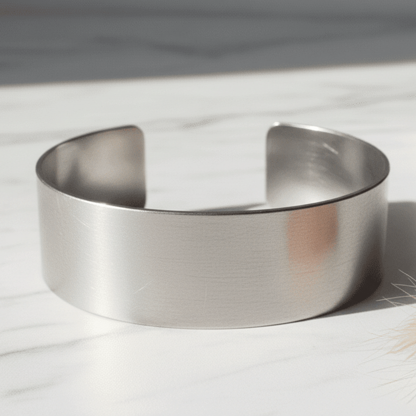 Silver Bangle Hand Crafted Jewellery Anniversary Handmade