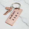 7 Year Wedding Anniversary Keychain Keyring Traditional Handmade Gifts