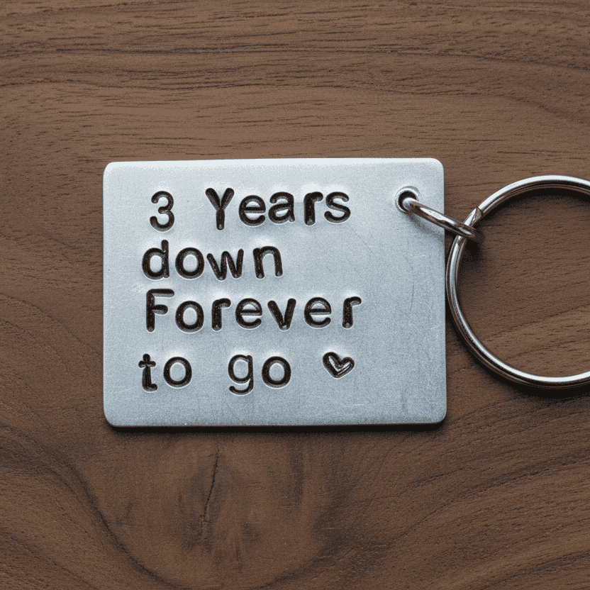 3rd Wedding Anniversary Gift
