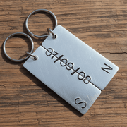 Secret Message Keychains