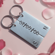 Secret Message Keychains