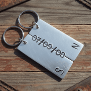 Secret Message Keychains