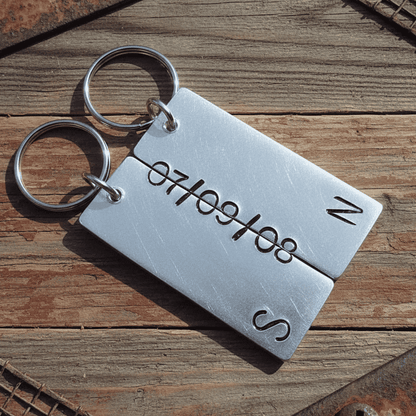 Secret Message Keychains