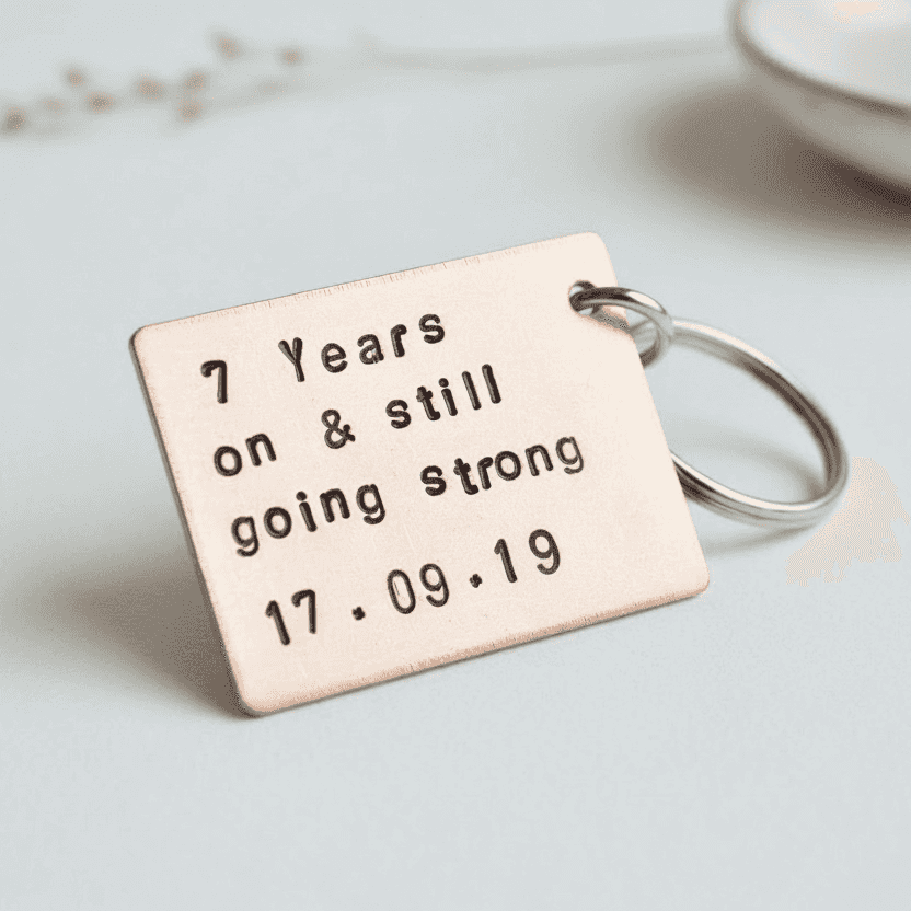  7th Wedding Anniversary Gifts Copper Anniversary Gift