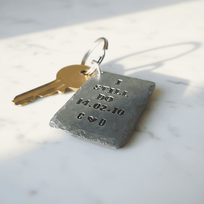 I Still Do Gifts 6th Anniversary Personalised 6 Years Iron Keychain