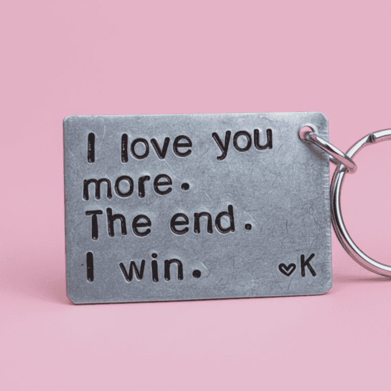 I Love You More The End I Win