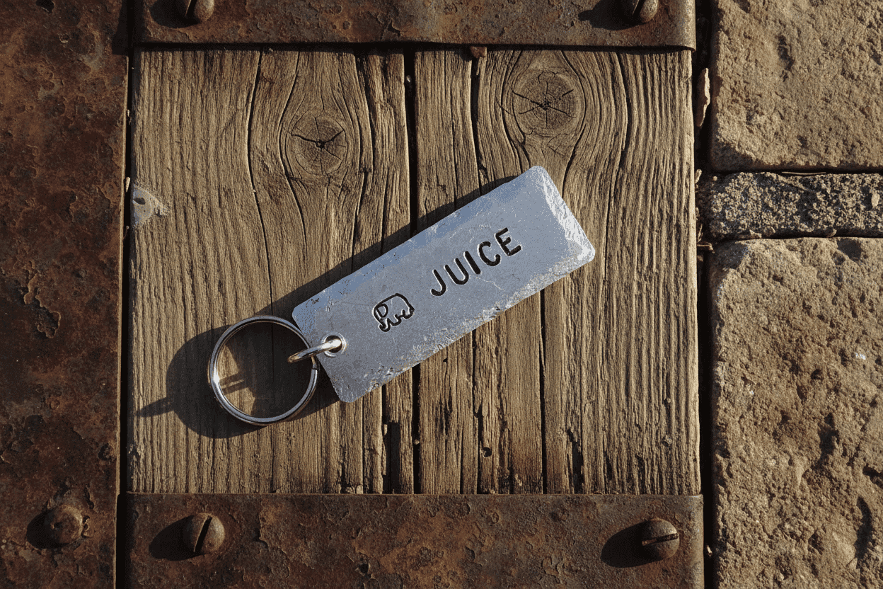Elephant Juice Keyring Keychain I Love You Gifts