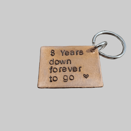  8th anniversary gift Bronze Anniversary Gifts