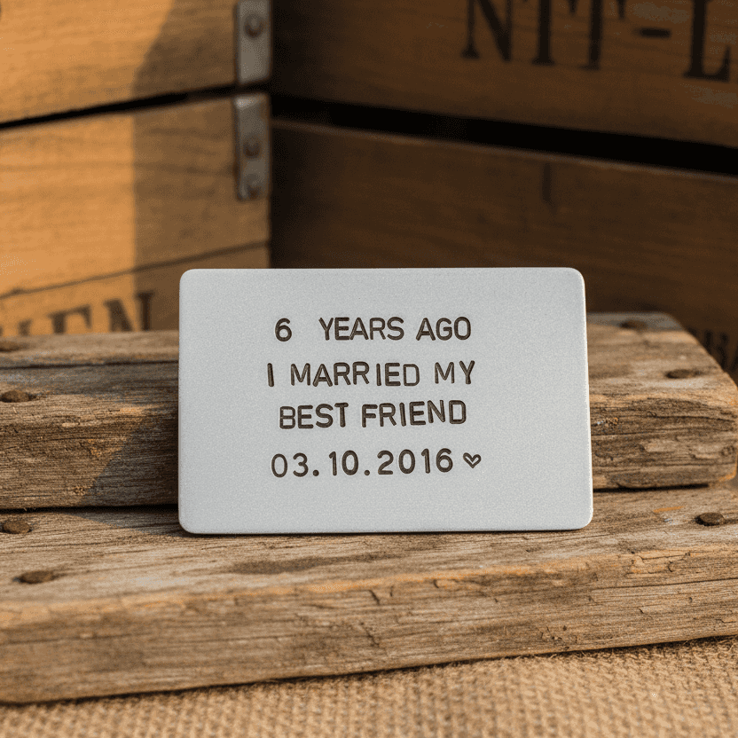6th Wedding Anniversary Gift