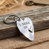 I Steel Do 11th Wedding Anniversary Gifts For Men Her Keychain Keyring