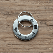 30th Anniversary Gift Personalised Keyring Husband Wife Keychain