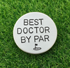 Best DOCTOR By Par Golf Ball Marker Golfing Gift Christmas Birthday Anniversary Dr Doc GP