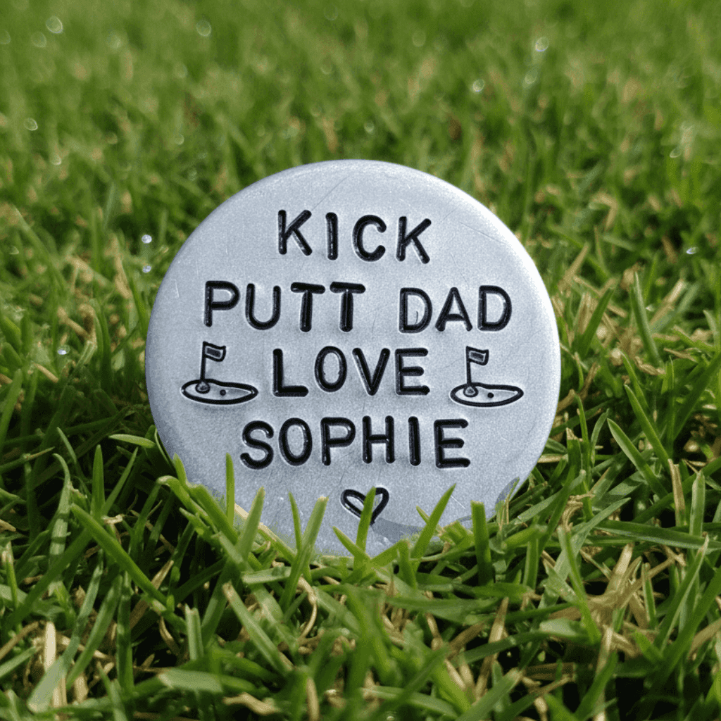 Kick PuttPersonalised Golf Ball Marker
