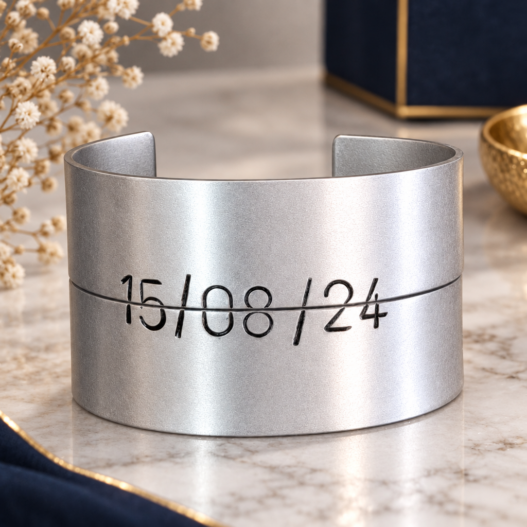 Pair Bangles Personalised Jewellery Bracelet Couples Anniversary Gift