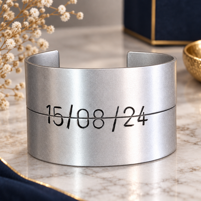 Pair Bangles Personalised Jewellery Bracelet Couples Anniversary Gift