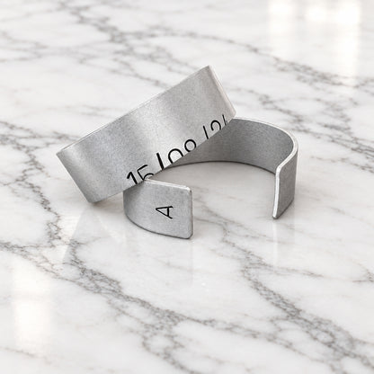 Pair Bangles Personalised Jewellery Bracelet Couples Anniversary Gift
