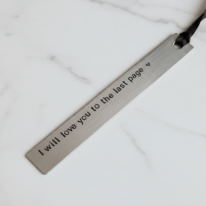 Personalised Bookmark