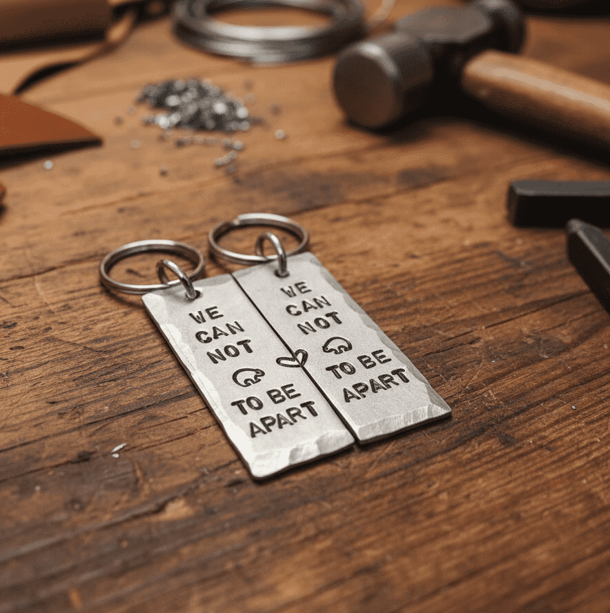 Couples Keychain