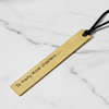 Brass Bookmark