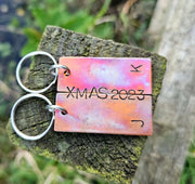 Xmas 2023 Gifts For Him Her Husband Wife Keychain Keyring Set Boyfriend Girlfriend Couples Christmas Gifts