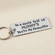 Mummy Keychain Mothers Day Gift Favourite Mum