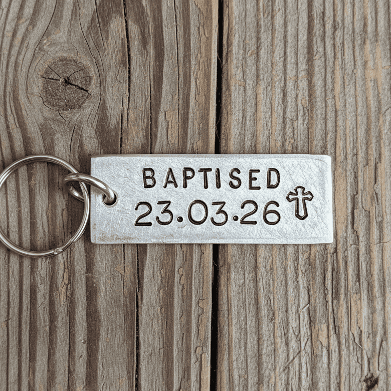 Baptism Keychain