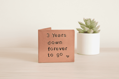 3rd Anniversary Card