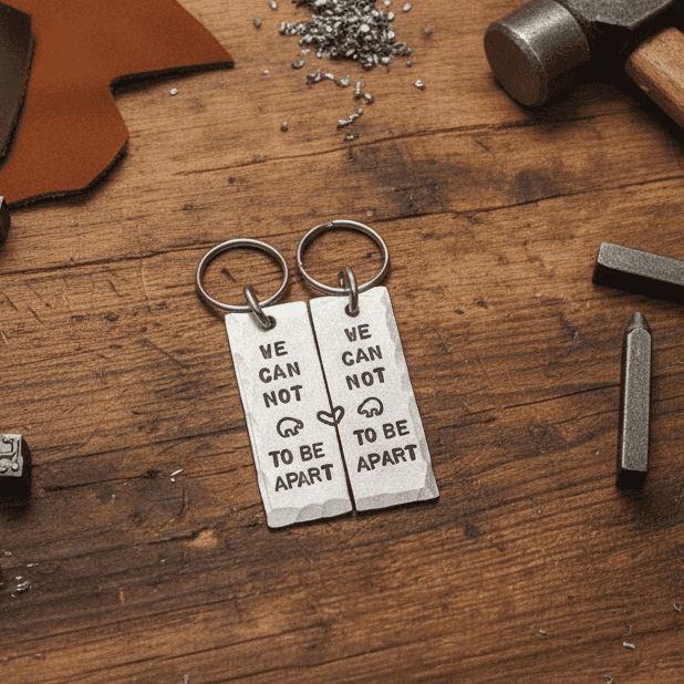 Couples Keychain 