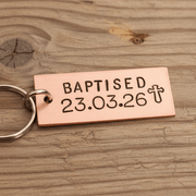 Baptism Keychain