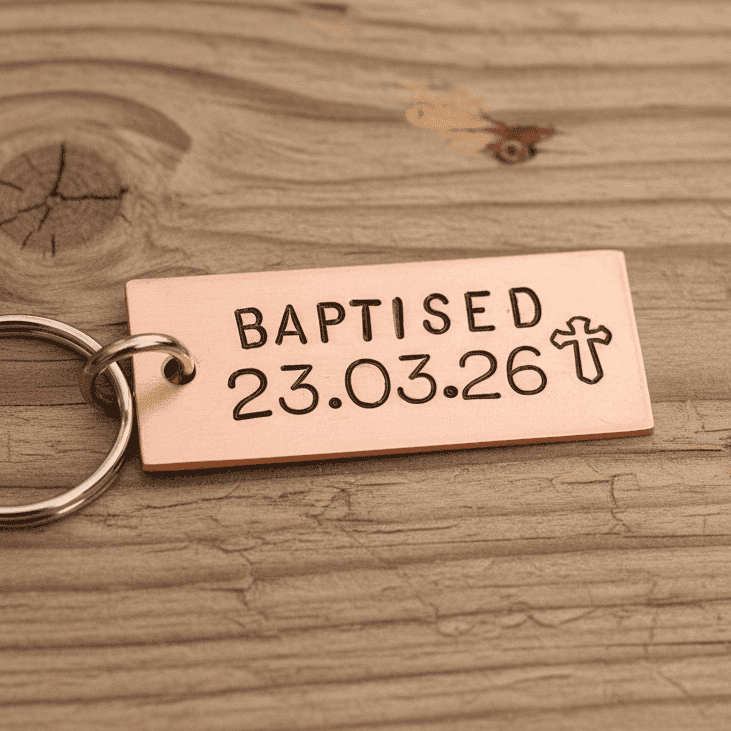 Baptism Keychain
