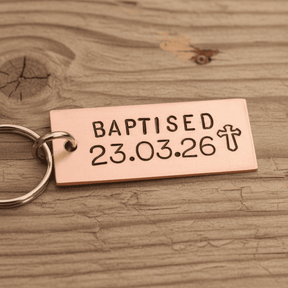 Baptism Keychain