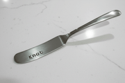 KNOB Knife Hand Stamped Funny Butter Knife Funny Gift Anniversary Valentines Day Cheese Knife