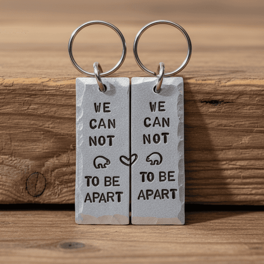 Couples Keychain