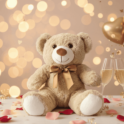 Teddy Bear Cute Stuffed Animal Plush Anniversary Gift 35cm