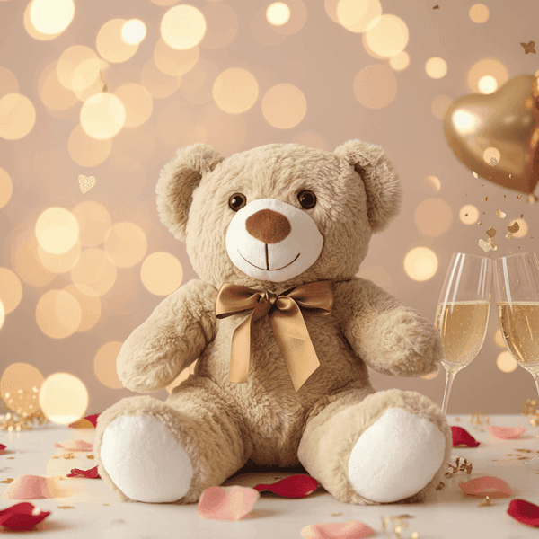 Teddy Bear Cute Stuffed Animal Plush Anniversary Gift 35cm
