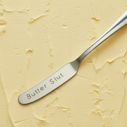 Butter Slut Hand Stamped Funny Butter Knife Funny Gift Anniversary Valentines Day Cheese Knife