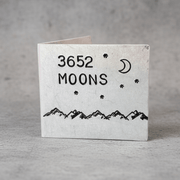 10th Anniversary 3652 Moons 10 Years Personalised Card